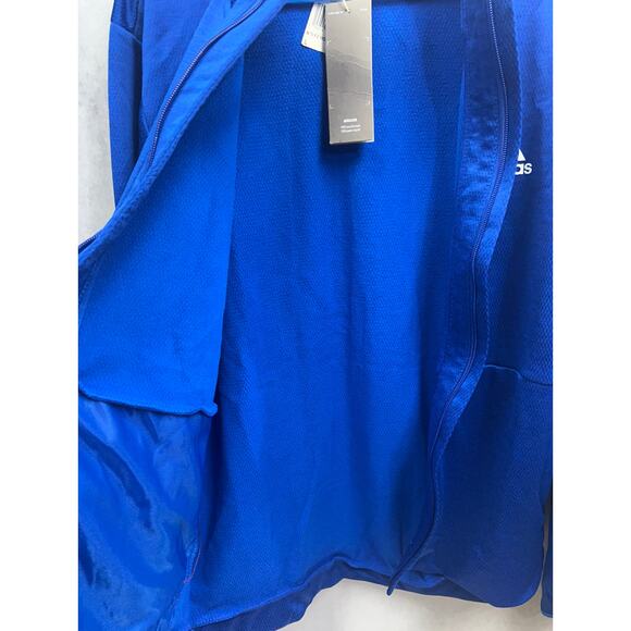 Adidas Mens Team Issue Badge of Sport Blue Rare Hoodie EI8389 Size L NWT… - Picture 9 of 11